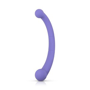 Good Vibes Only Double End Vibrator Jane - Purple