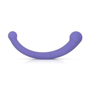 Good Vibes Only Double End Vibrator Jane - Purple