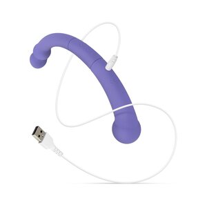 Good Vibes Only Double End Vibrator Jane - Purple