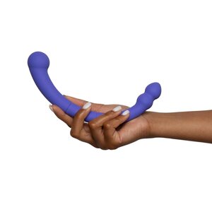 Good Vibes Only Double End Vibrator Jane - Purple