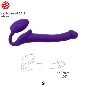 Strap On Me Silicone Bendable Strap-On Lila