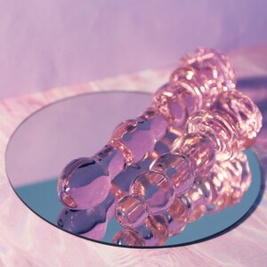 Dream Toys Glaze Glass Rosebud Beaded Plug