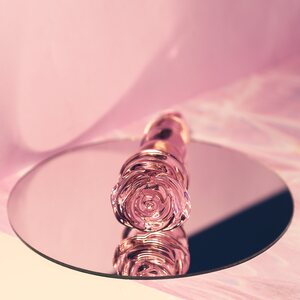 Dream Toys Glaze Glass Rosebud Beaded Plug