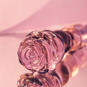 Dream Toys Glaze Glass Rosebud Beaded Plug