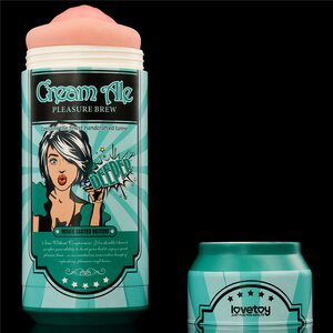 Lovetoy Pleasure Brew Masturbator - Cream Ale