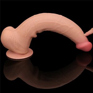 Lovetoy Dildo Sliding Skin Dual Layer Dong 34.2 cm