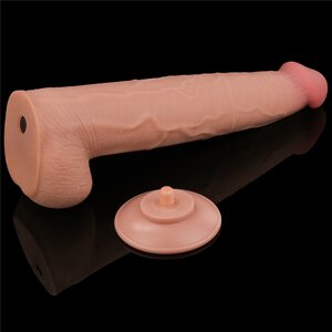 Lovetoy Dildo Sliding Skin Dual Layer Dong 34.2 cm