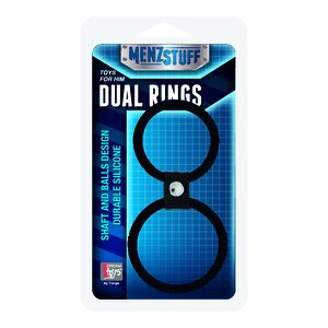 Dream Toys Menzstuff Dual Rings Tupla Penisrenkaat