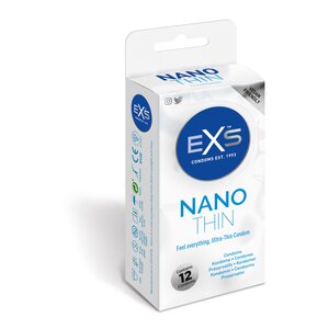 EXS Condoms Kondomit Nano Ohut 12 kpl
