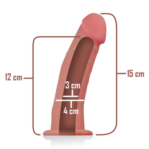 Intense Hollow Strap On Extender 16 x 3 cm