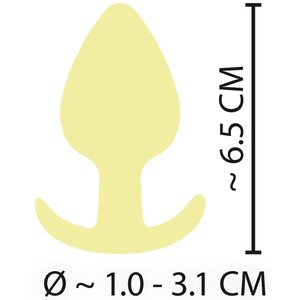 Cuties Mini Butt Plug amarillo