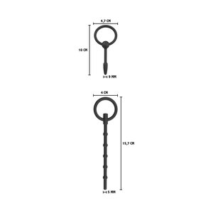 Hidden Desire Penis plugs Avanzato set