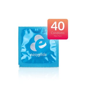 EasyGlide Ribs and Dots Préservatifs
