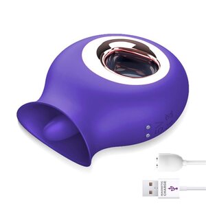 Action Licking Tongue Clitoral Massager