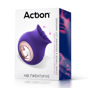 Action Licking Tongue Clitoral Massager