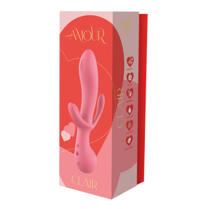 Amour Triple Pleasure Vibe Claire