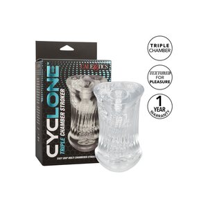 California Exotics Cyclone Triple Chamber Stroker