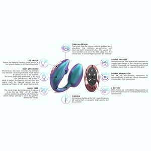 Love To Love Wonderlover Double Vibrator