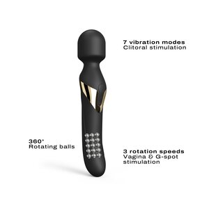 Dorcel Dual Orgasms Gold Wand Vibrator