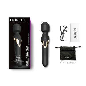 Dorcel Dual Orgasms Gold Wand Vibrator