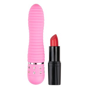 Easy Toys Ribbed Mini Vibrator Pink