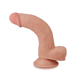 Lovetoy Dildo Sliding Skin Dual Layer Dong 20 cm