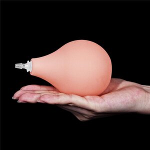 Laukeava Dildo Vaalea 28 cm