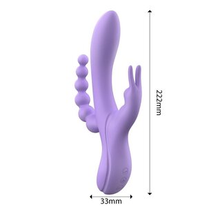 Engily Ross Lindsay Rabbit Vibrator & Anal Beads