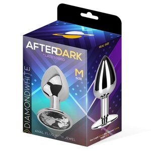 Afterdark Black Gem Metallic Butt Plug