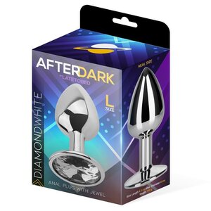 Afterdark Black Gem Metallic Butt Plug