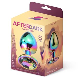 Afterdark Black Gem Metallic Butt Plug