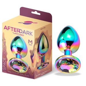 Afterdark Black Gem Metallic Butt Plug