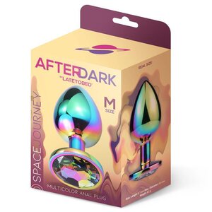 Afterdark Black Gem Metallic Butt Plug
