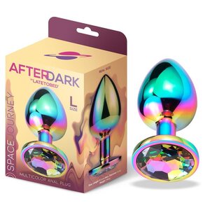 Afterdark Black Gem Metallic Butt Plug
