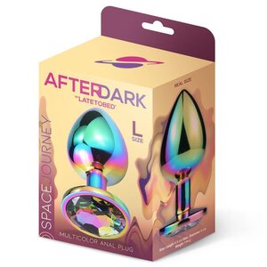 Afterdark Black Gem Metallic Butt Plug