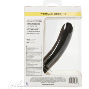 California Exotics Dildo Boundless 7" Sileä, Musta