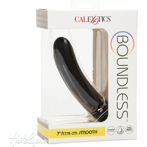 California Exotics Dildo Boundless 7" Sileä, Musta