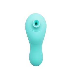 Tracy's Dog Flowliper Sucking & Pulsing Vibrator Teal