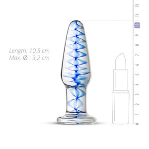 GILDO glass Butt Plug No.23