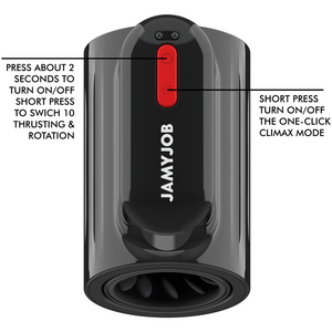 JamyJob Jamyjob Vortex Thrusting and Rotating Masturbaattori