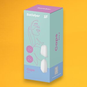 Satisfyer Pro 2 Caps 5 pcs