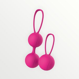 Dream Toys Geishakuulat Duo Ball Set Pinkki