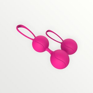 Dream Toys Geishakuulat Duo Ball Set Pinkki