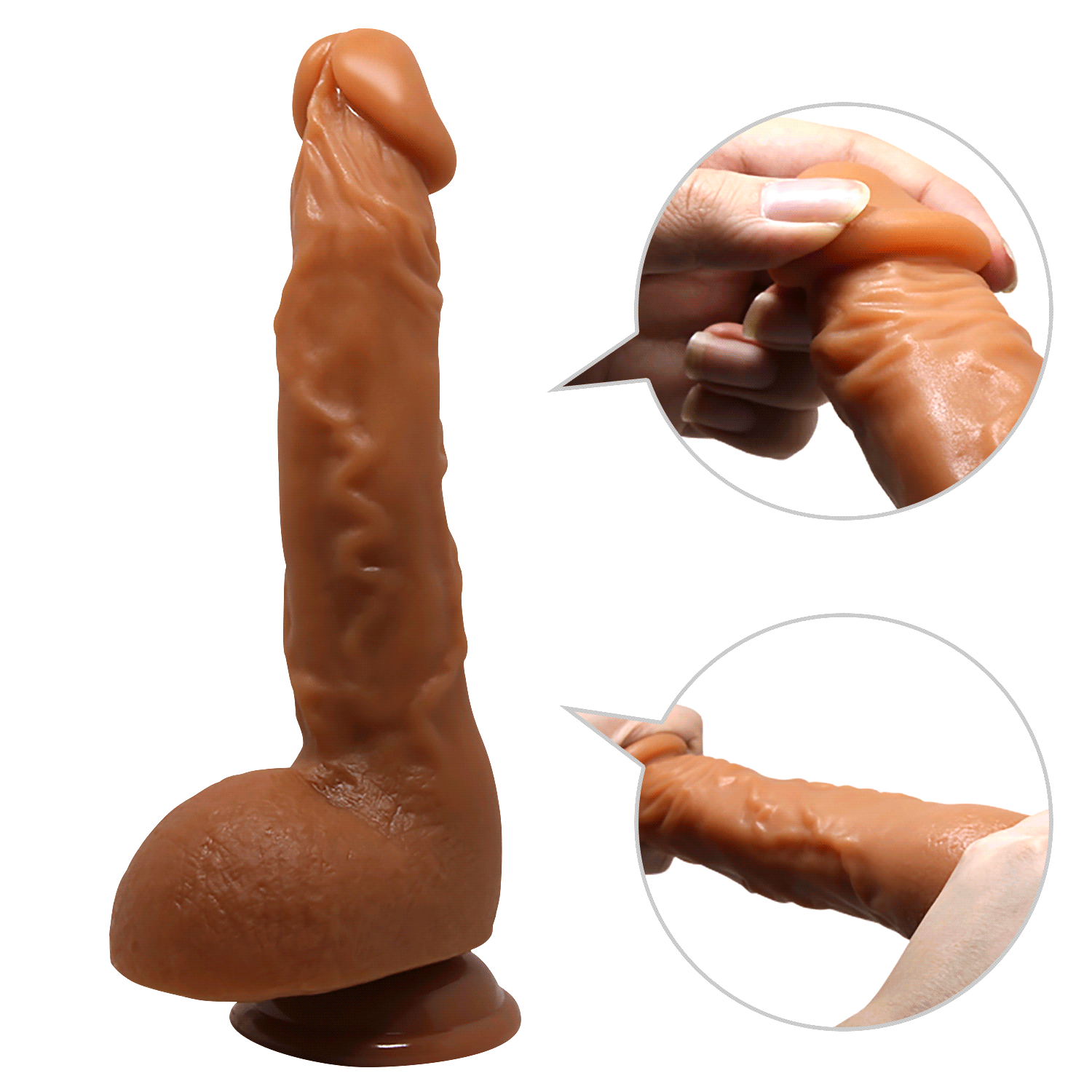 Beautiful Dildos Beautiful Jason Dildo Ruskea