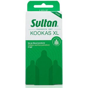 RFSU Kondomit Sultan Kookas XL 5kpl