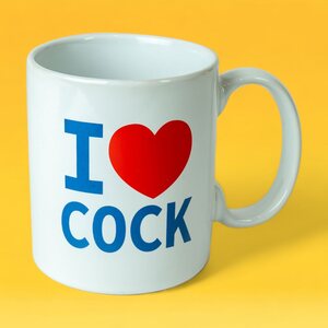 Spencer & Fleetfood I Love Cock Mug