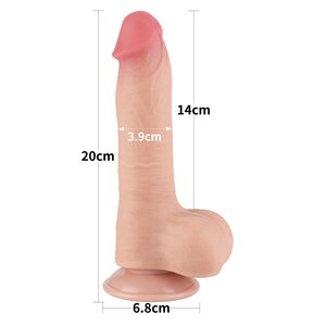 Lovetoy Sliding Skin Dong 8"