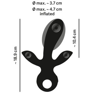 Eternal Inflatable Triple Vibrator