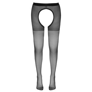 Cottelli Legwear Avosukkahousut - Musta