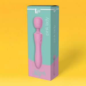 Candy Shop Pink Lady Super Wizard Wand Vibrator